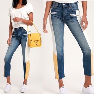 Levi’s Big E colorblock jeans vintage stripe 8